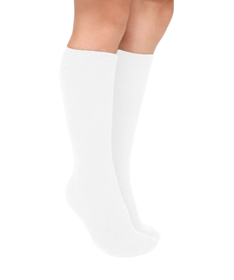 Jefferies Socks Smooth Toe Cotton Knee High Socks 2 Pair Pack