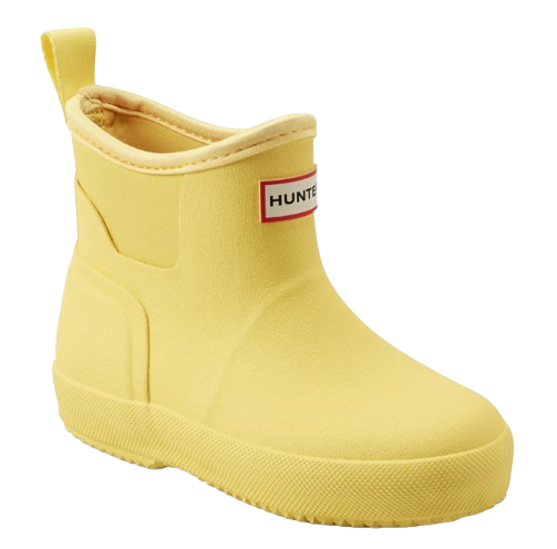 Hunter Little Kids Finley Pull On Waterproof Rain Boots - Yellow