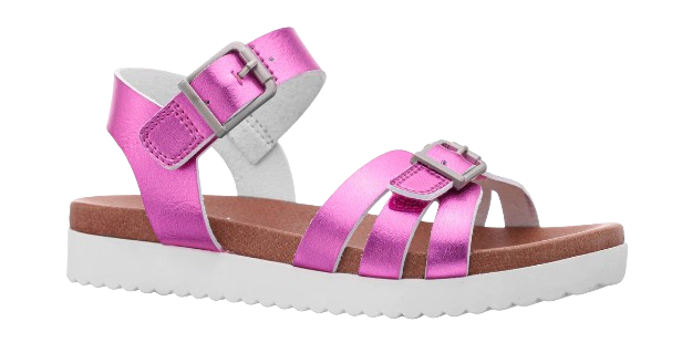 Lacey Dark Pink Metallic