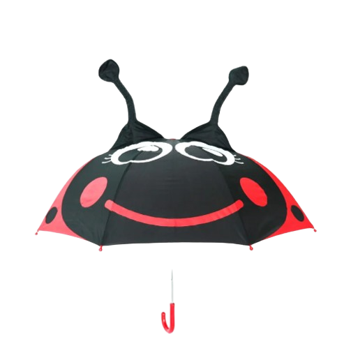 Kids Lucy Ladybug Umbrella - Red