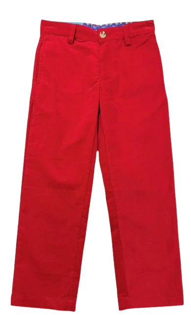Champ Pant - Red Corduroy