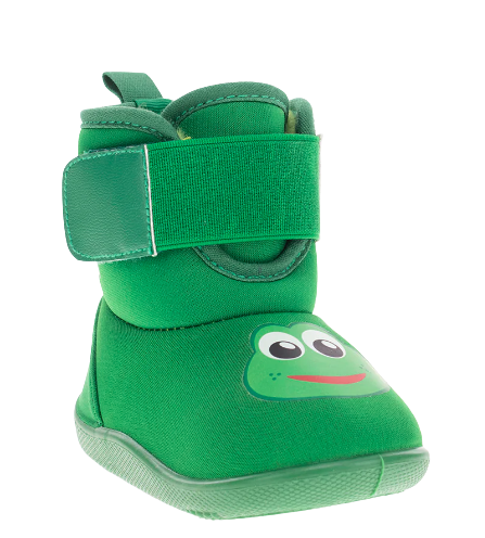 KIDS FRITZ FROG BABY BOOT - GREEN