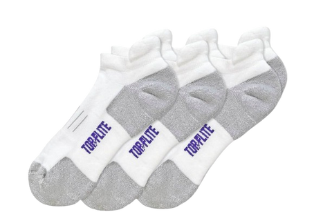 Jefferies Socks Top Flite Smooth Toe Coolmax Tab Low Cut Sport Socks 3 Pair Pack