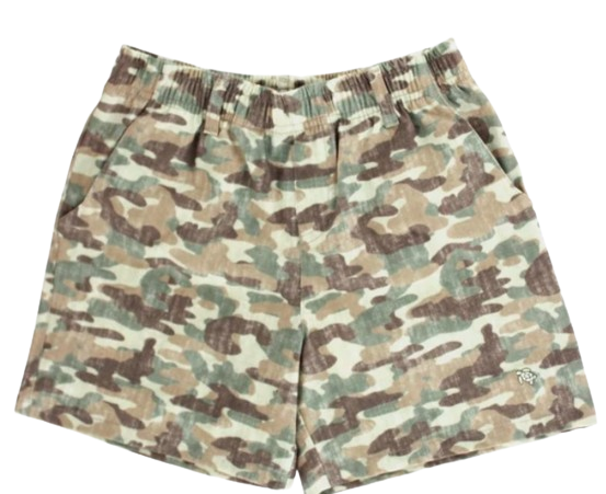 Dock Printed Performance Short - Camo