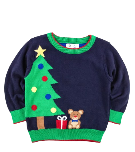 Sweater with Christmas Tree