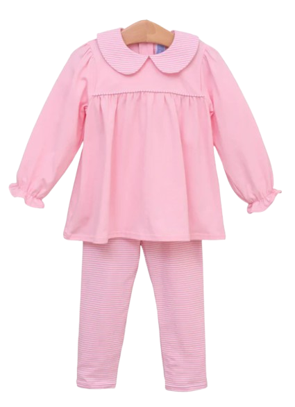 Abigail Pants Set - Light Pink
