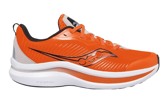BIG KID'S ENDORPHIN KDZ SNEAKER - ORANGE/BLACK