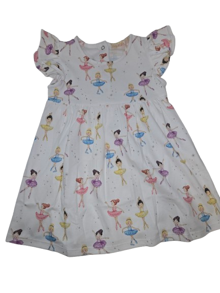 Prima Ballerina Printed Dress