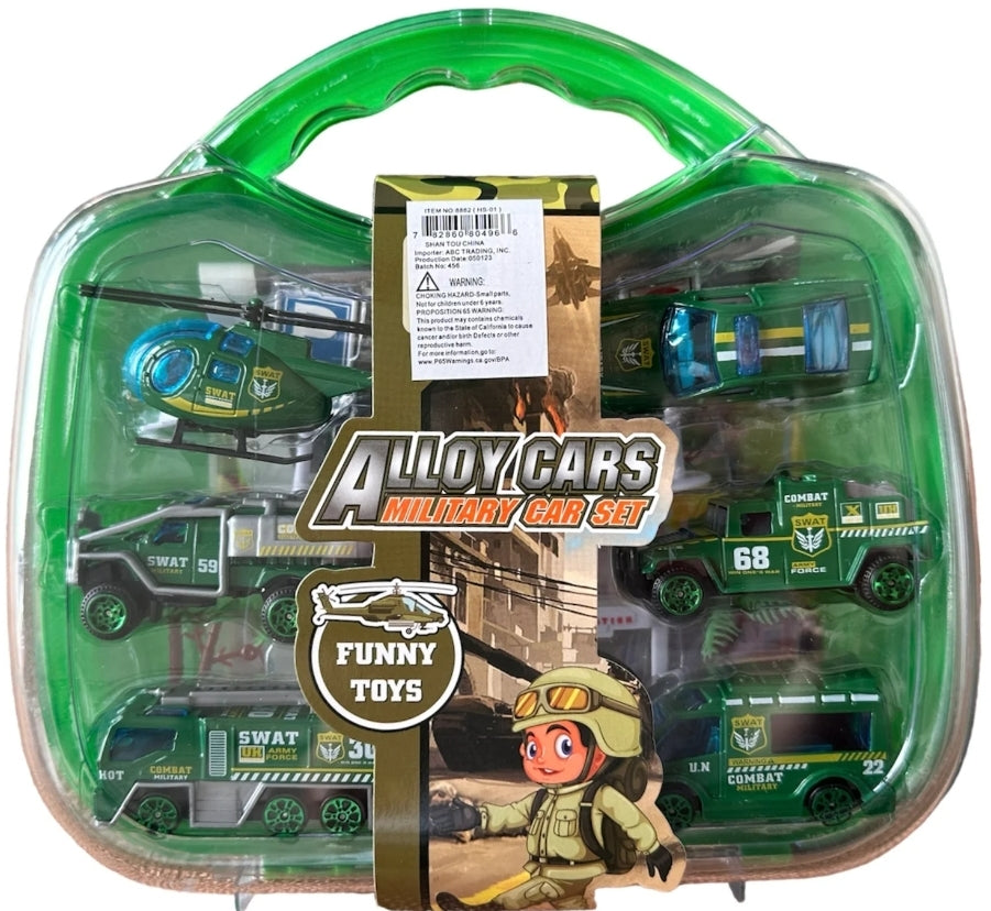 Alloy Cars - Military Car Set