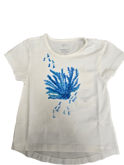 Organic Blue Coral Tee