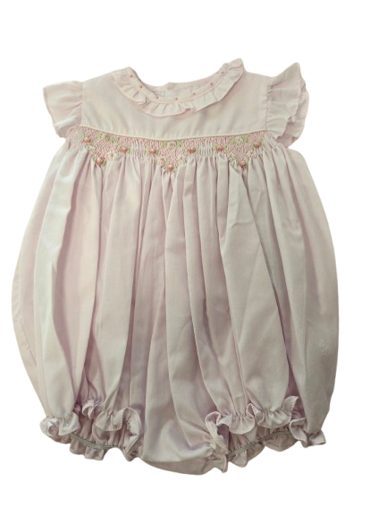 Smocked Bubble Pink