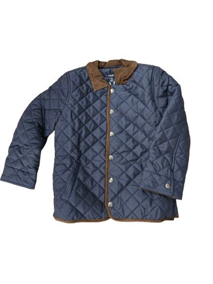 Quilted Jacket - Navy