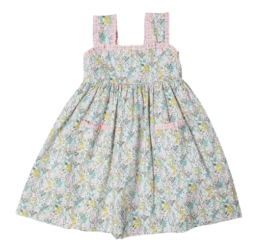 Adrian Floral Girls Dress