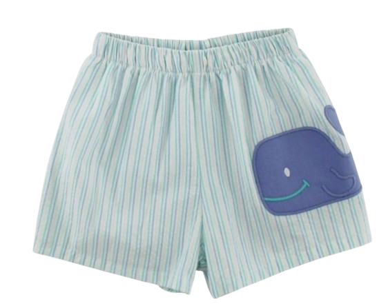 Wally Whale Swim Trunks