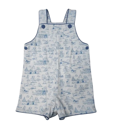 Playful Toile Shortall