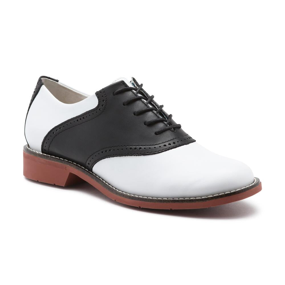 BASS DORA SADDLE (BLACK/WHITE)