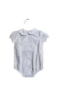 White Piped Onesie