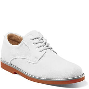KEARNY JR. PLAIN TOE OXFORD WHITE