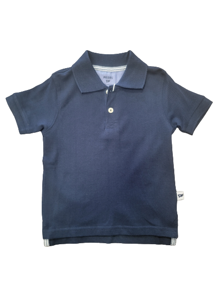Solid Polo Shirt - Navy