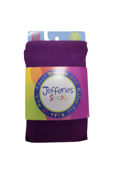 Jefferies Socks Smooth Microfiber Tights - Purple