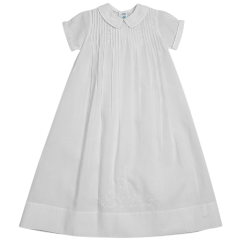 Boys Embroidered Collar Special Occasion Gown Set