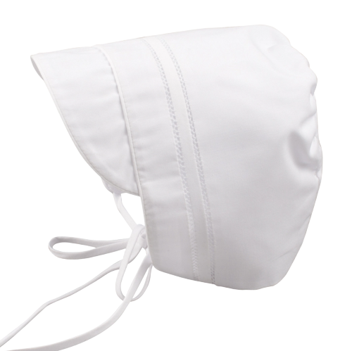 Boys White Bonnet