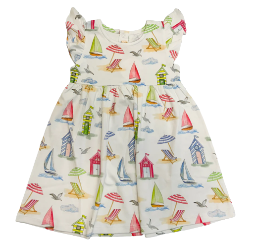 Beach Huts Dress