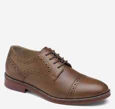 Boys Conard Cap Toe Oxford Tan/Tan