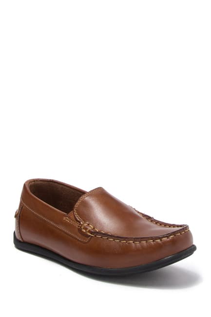 JASPER JR. MOC TOE VENETIAN LOAFER