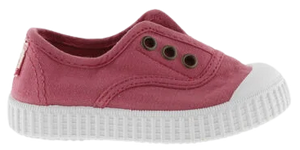 1915 English Washed Canvas No Laces Fuschia (rd)