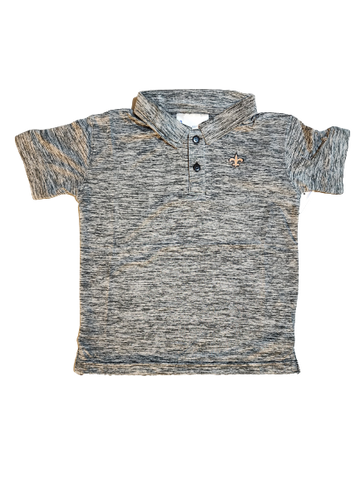 Saints Polo Ash Grey