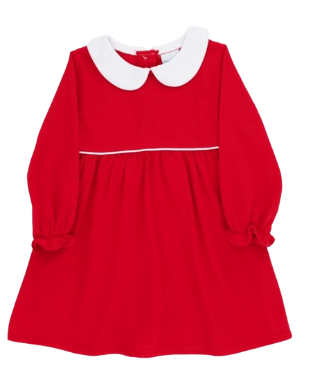 Rosie Dress - Red Knit