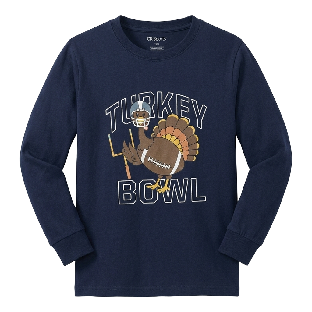 Turkey Bowl Long Sleeve Tee