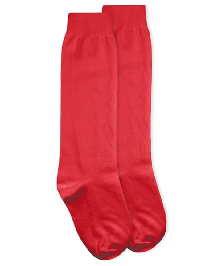 Jefferies Socks School Uniform Cotton Knee High Socks Red