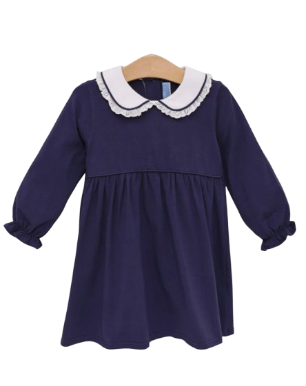 Eleanor Dress - Navy