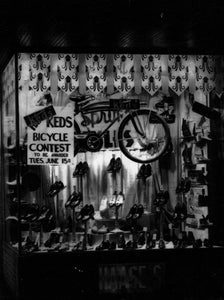 Photo taken June 15, 1926. Prices of the shoes range from $0.69 to $5.99