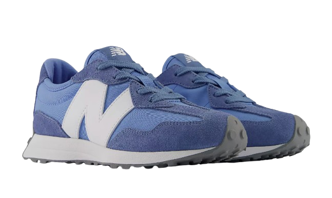 327 Lace - ANALOG BLUE with HERON BLUE