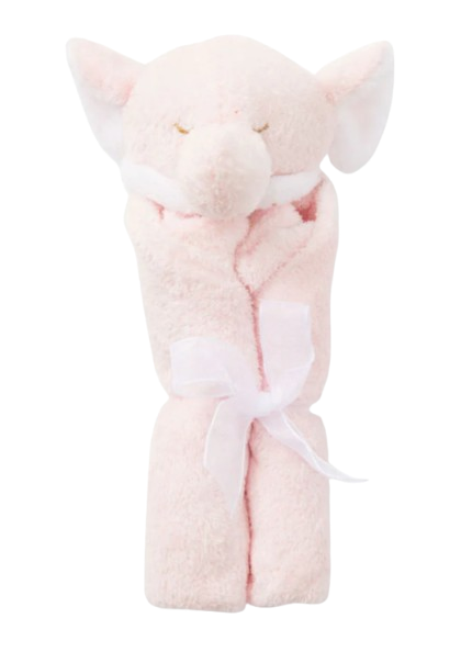 LOVIE, Pink ELEPHANT Blankie