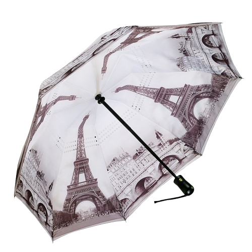 Paris Folding Umbrella-Single Cover Reverse Close