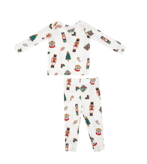 L/S Loungewear Set - Nutcracker Christmas Cookies*