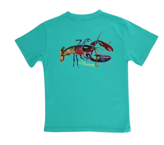 Logo Tee - Lobster on Jewel