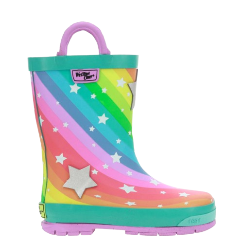 Kids Superstar Rain Boot - Teal