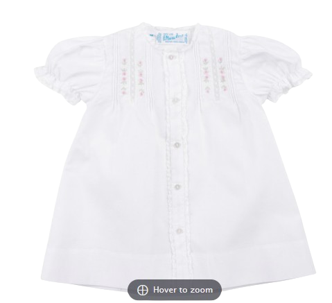 Girls Lace Folded Daygown