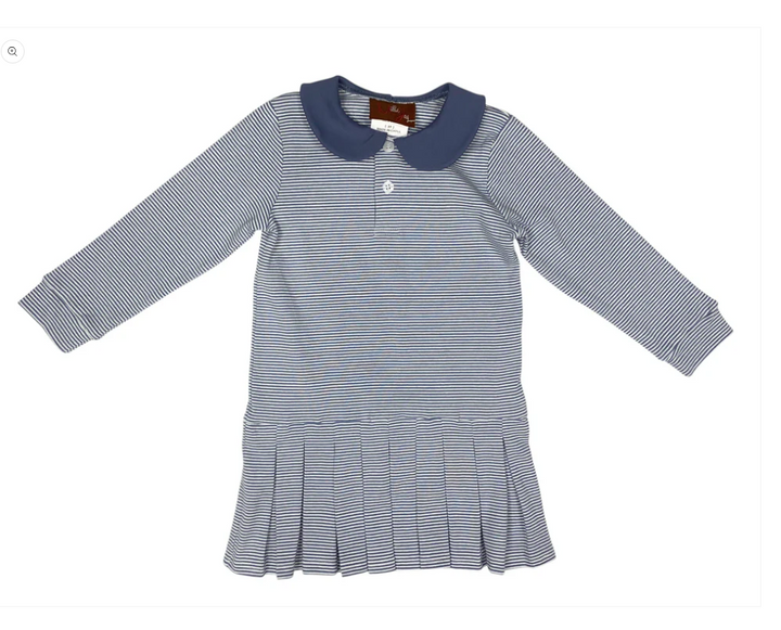Zoe Tennis Dress - Blue