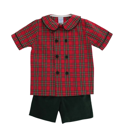 Tartan Plaid - Dressy Short Set