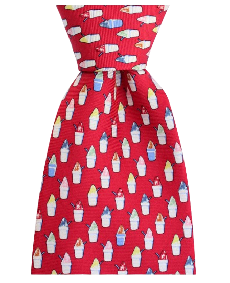 Cayenne Red Boy's Snoball Tie