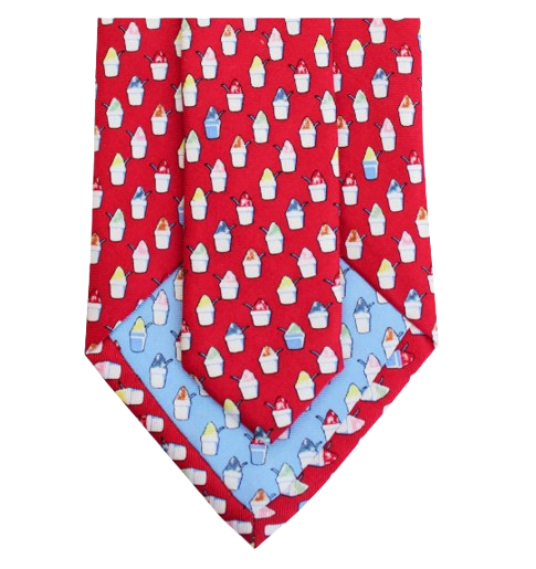 Cayenne Red Boy's Snoball Tie