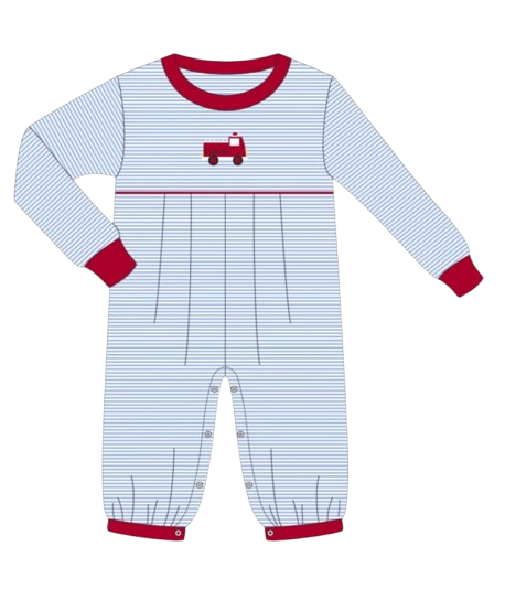 Firetruck Romper