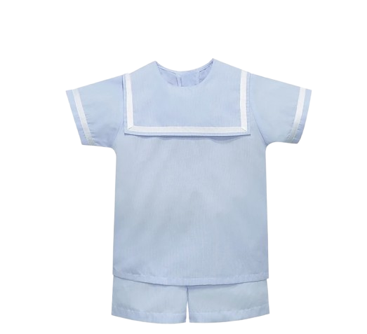 Madison Short Set-Sailor Sky
