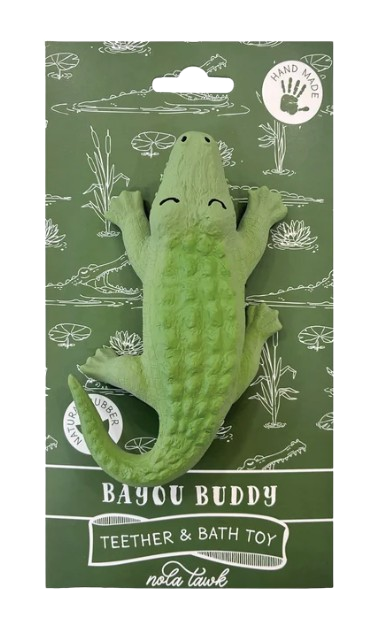 Teether & Bath Toy: Bayou Buddy